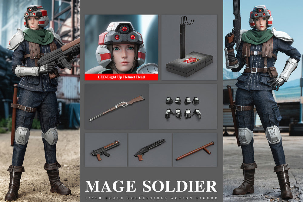 Preventa Figura Mage Soldier marca Toys Battalion TB031 escala 1/6