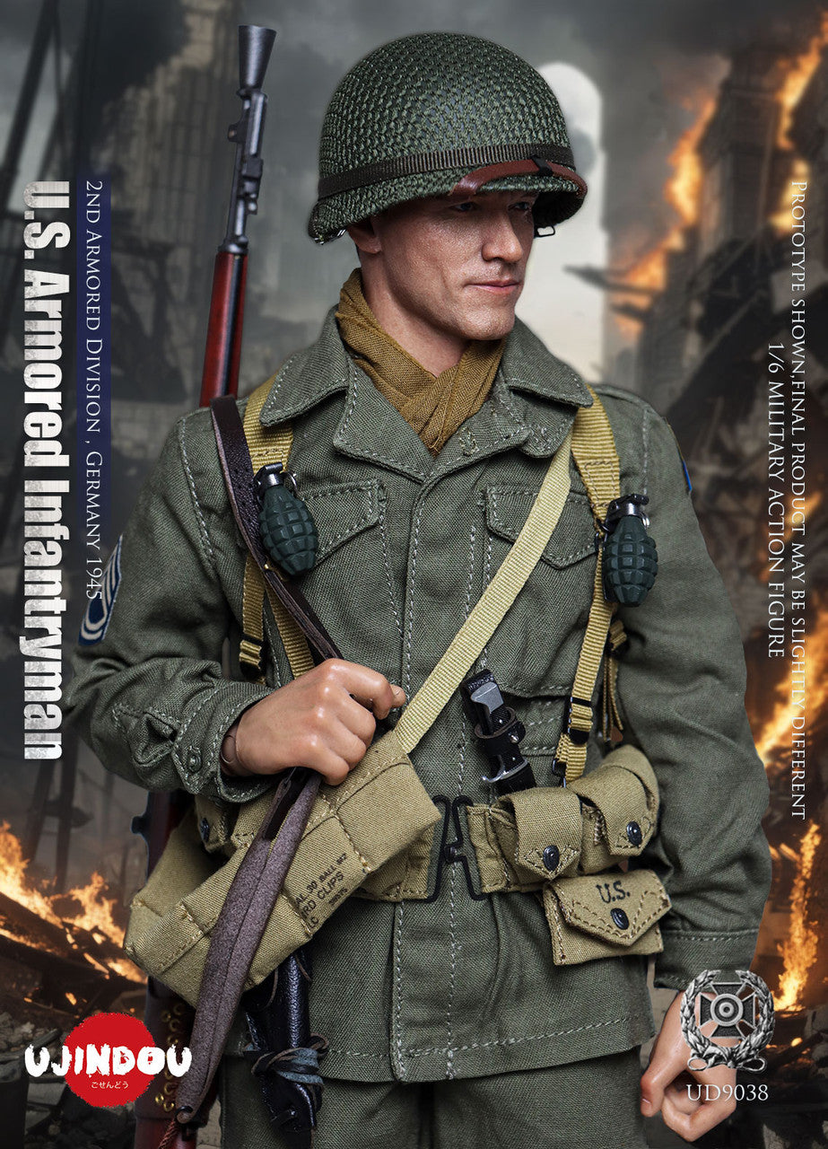 Pedido Figura WWII U.S. Armored Infantryman marca Ujindou UD9038 escala 1/6