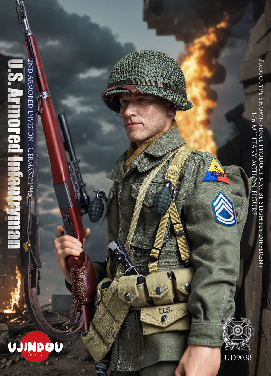 Pedido Figura WWII U.S. Armored Infantryman marca Ujindou UD9038 escala 1/6