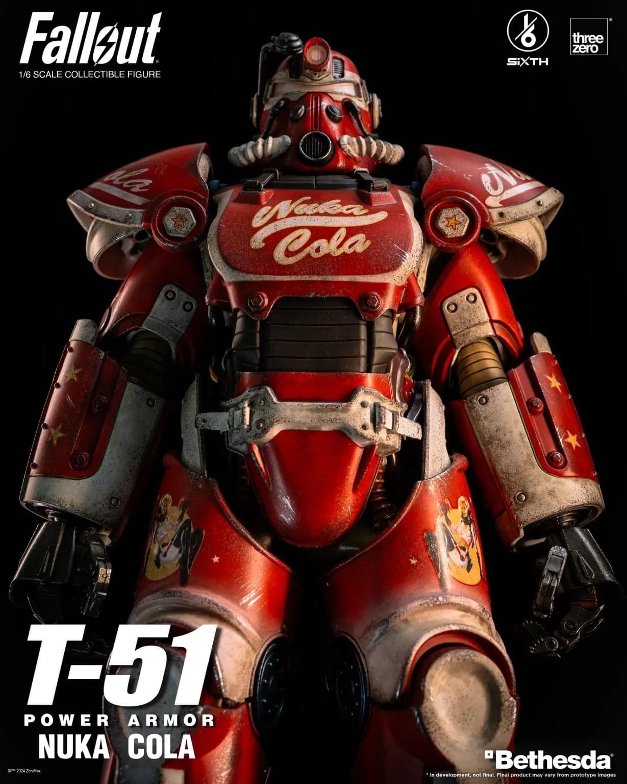 Pedido Figura T-51 (Nuka Cola) Power Armor - FALLOUT marca Threezero 3Z0773 escala 1/6