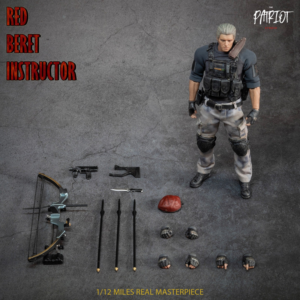 Pedido Figura Red Beret Instructor marca Patriot Studio PA017 escala pequeña 1/12