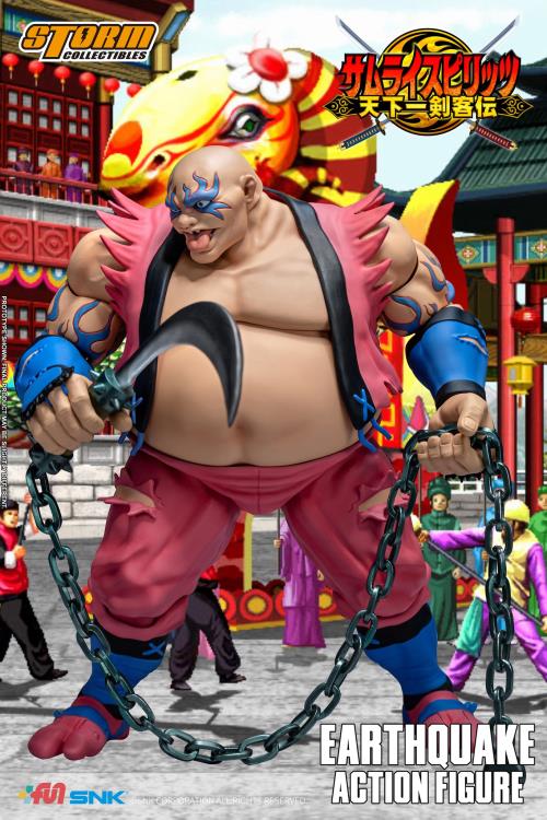 Pedido Figura Earthquake - Samurai Shodown VI marca Storm Collectibles SNSS05 escala pequeña 1/12