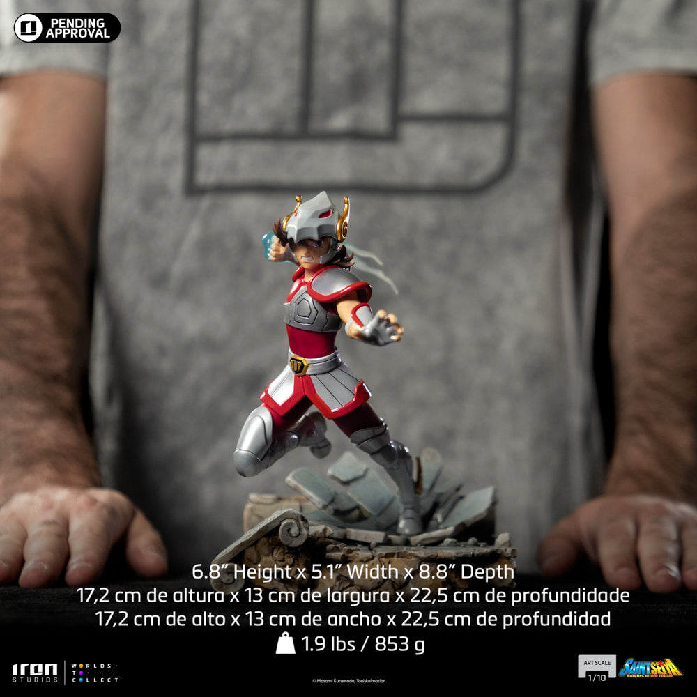 Pedido Estatua Pegasus Seiya - Saint Seiya - Limited Edition marca Iron Studios escala de arte 1/10