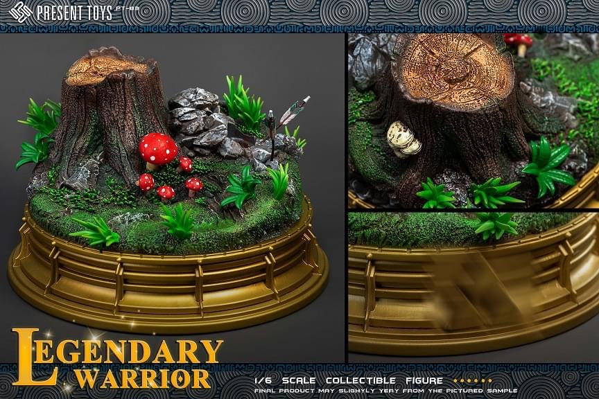 Pedido Base Diorama de Legendary Warrior marca Present Toys SP83 escala 1/6