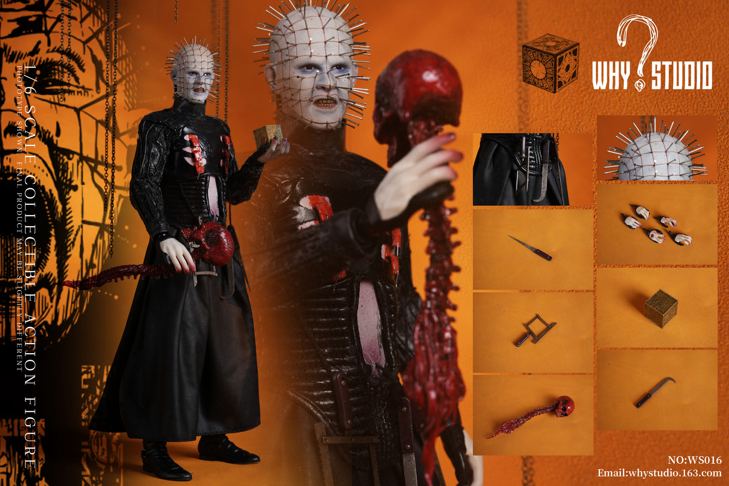 Pedido Figura Hellbringer marca Why Studio WS016 escala 1/6