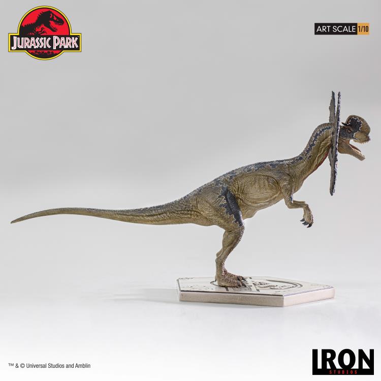 Pedido Estatua Dilophosaurus - Jurassic Park Icons - Limited Edition marca Iron Studios escala de arte 1/10