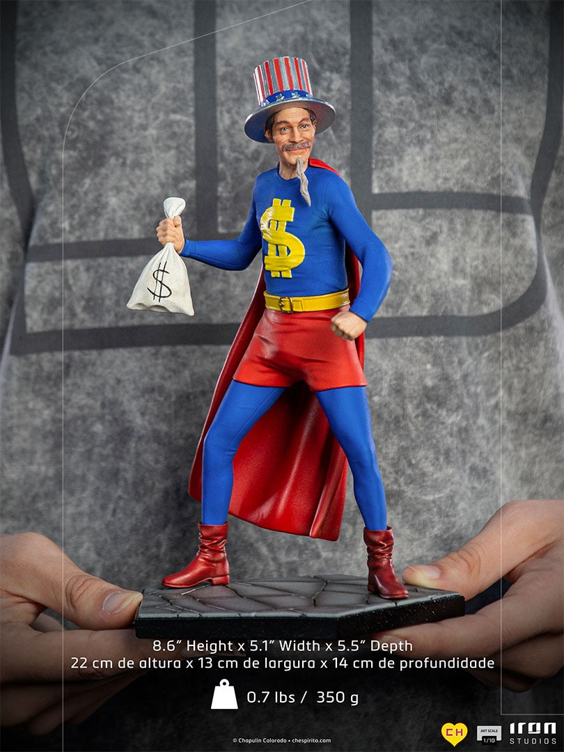 Pedido Estatua Super Sam - El Chapulin Colorado - Limited Edition marca Iron Studios escala de arte 1/10