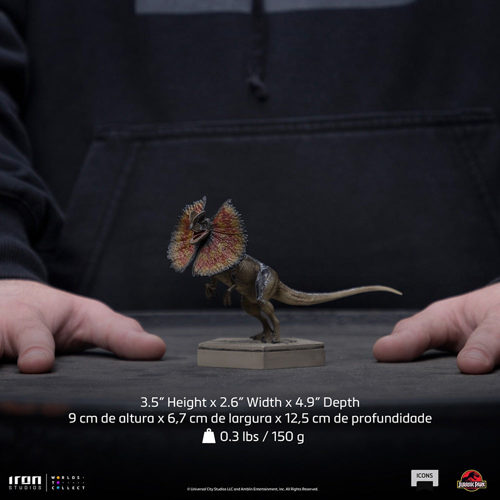 Pedido Estatua Dilophosaurus - Jurassic Park Icons - Limited Edition marca Iron Studios escala de arte 1/10