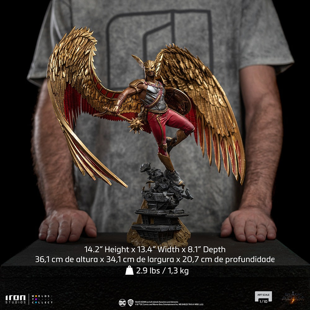 Pedido Estatua Hawkman - Black Adam - Limited Edition marca Iron Studios escala de arte 1/10