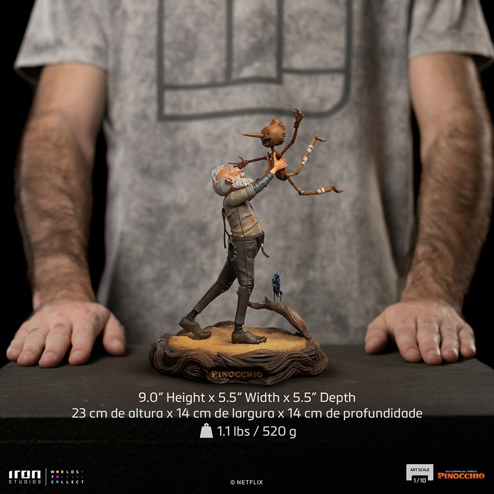 Pedido Estatua Geppetto & Pinocchio (Deluxe version) - Pinocchio (2022) - Limited Edition marca Iron Studios escala de arte 1/10