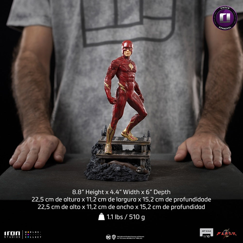 Pedido Estatua The Flash - The Flash (2023) - Limited Edition marca Iron Studios escala de arte 1/10