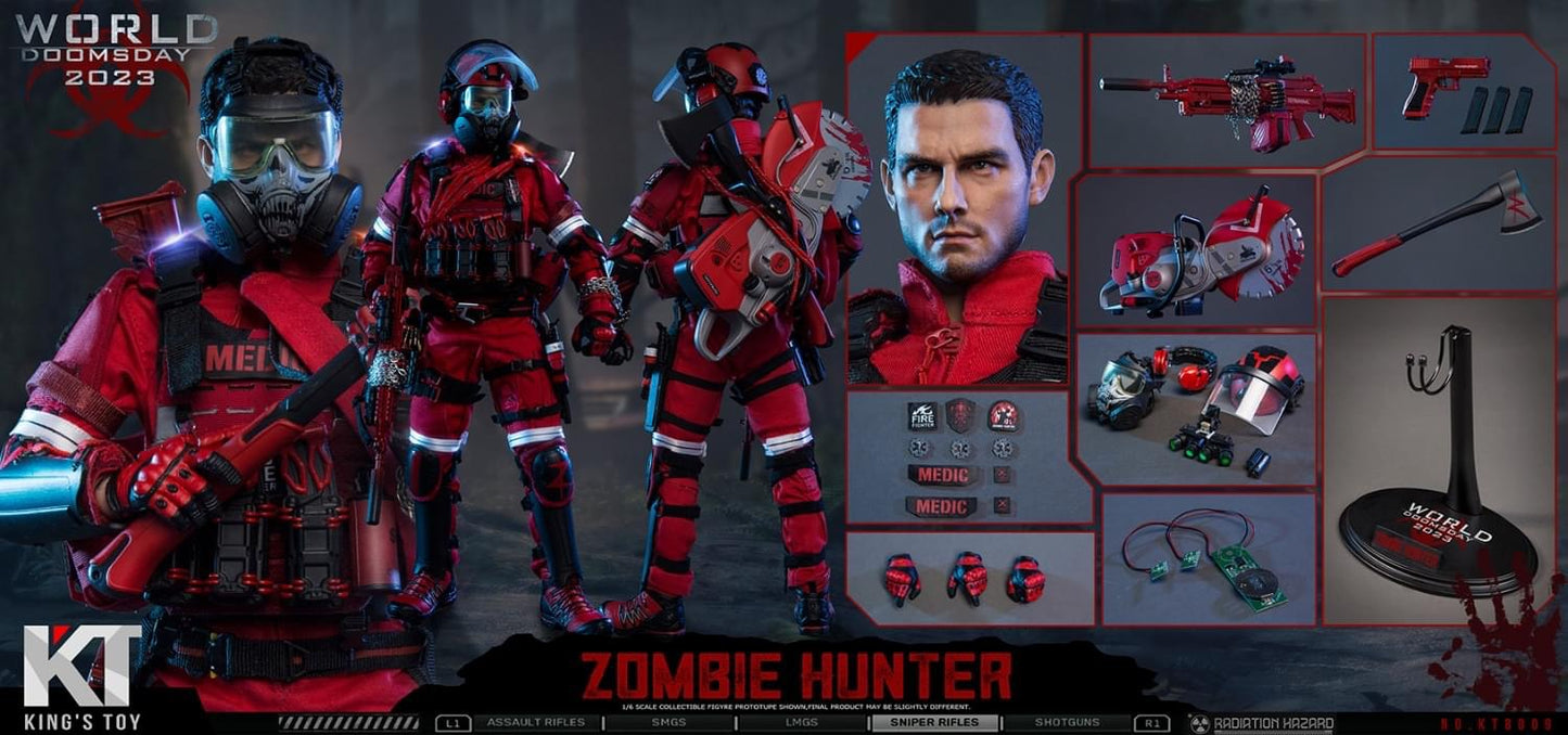 Pedido Figura Apocalypse - Zombie Hunter marca King's Toy KT8009 escala 1/6