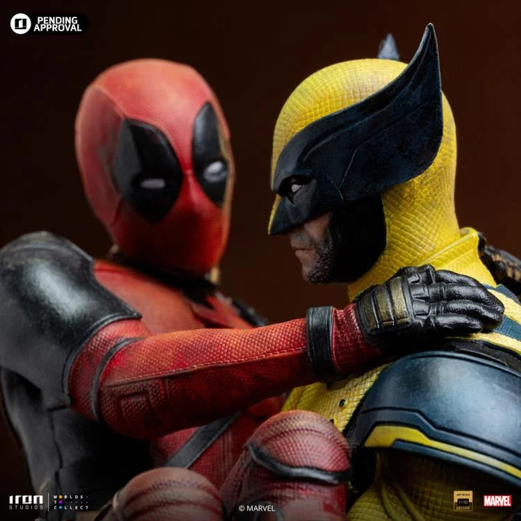 Preventa Estatua Deadpool & Wolverine (Dogpool) Deluxe (Limited Edition) - Deadpool & Wolverine marca Iron Studios escala de arte 1/10