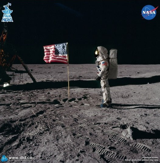 Preventa Figura Buzz Aldrin - Lunar module pilot of Apollo 11 - ASTRONAUTS marca DID XS80034 escala 1/12