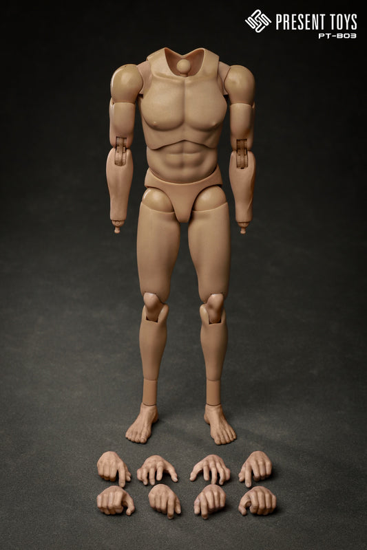 Pedido Set de ropa de motociclista con cuerpo marca Present Toys SP85 escala 1/6