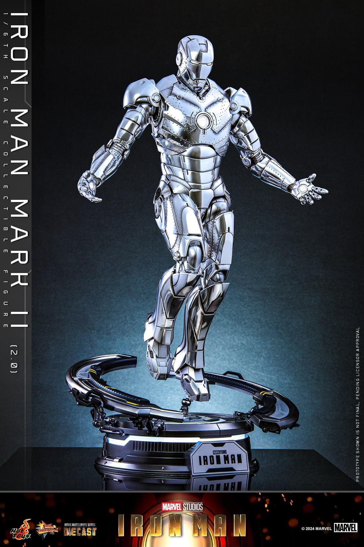 Preventa Figura Hot Toys Iron Man Mark II (2.0) marca Hot Toys MMS733 D59 escala 1/6