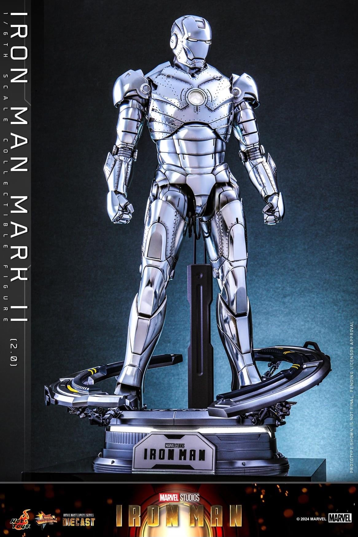 Preventa Figura Hot Toys Iron Man Mark II (2.0) marca Hot Toys MMS733 D59 escala 1/6