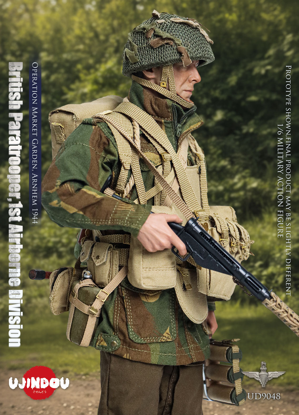 Pedido Figura British Paratrooper - 1st Airborne Division - Operation Market Garden - Arnhem 1944 marca Ujindou UD9048 escala 1/6