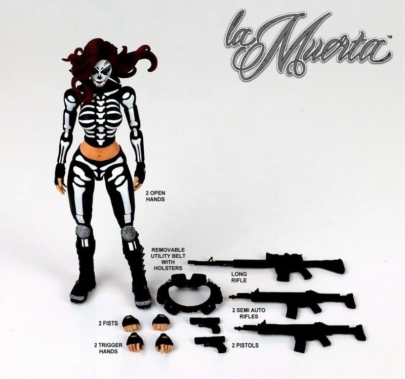 Pedido Figura La Muerta marca Executive Replicas escala pequeña 1/12