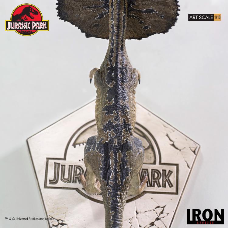 Pedido Estatua Dilophosaurus - Jurassic Park Icons - Limited Edition marca Iron Studios escala de arte 1/10