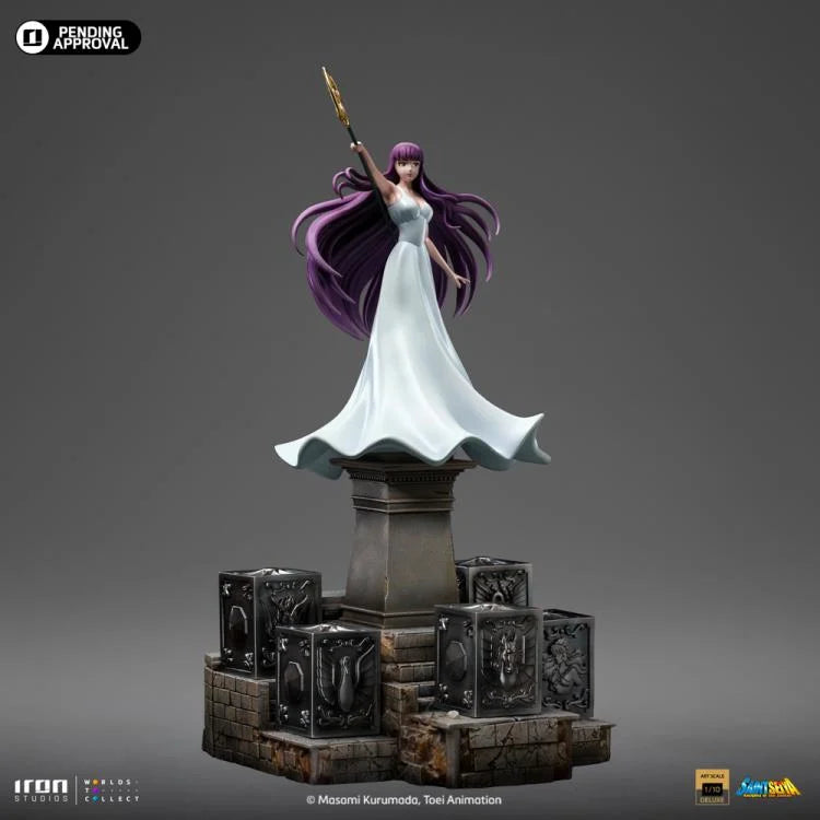 Preventa Estatua Saori Kido (Deluxe version) - Saint Seiya / Caballeros de Zodiaco - Limited Edition marca Iron Studios escala de arte 1/10