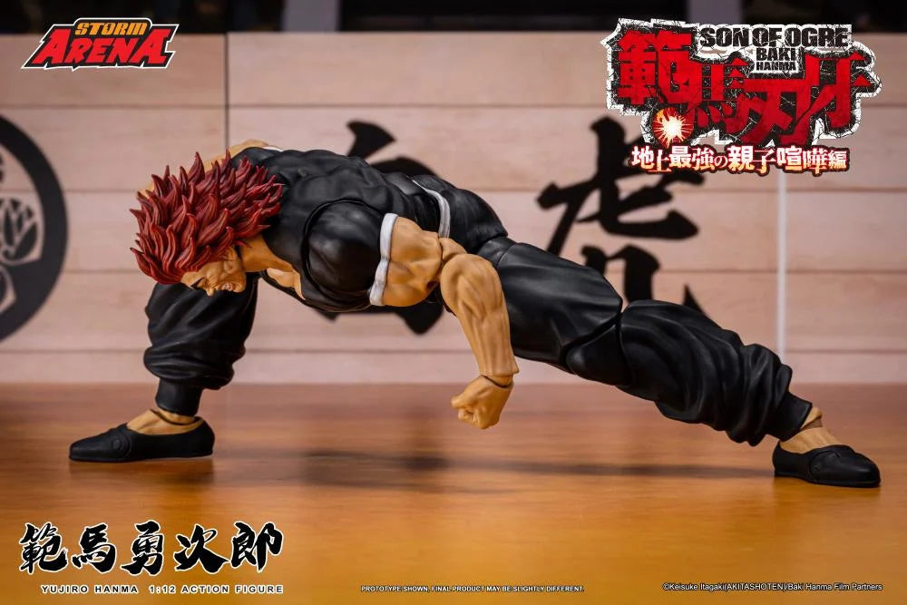 Preventa Figura Yujiro Hanma (Storm Arena) - Baki Hanma: Son of Ogre marca Storm Collectibles BHSA02 escala pequeña 1/12