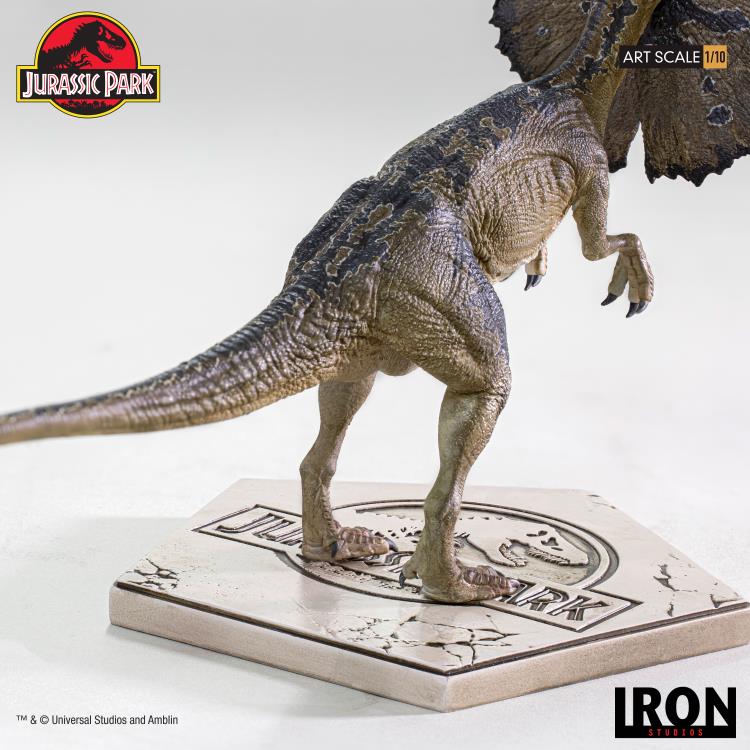 Pedido Estatua Dilophosaurus - Jurassic Park Icons - Limited Edition marca Iron Studios escala de arte 1/10