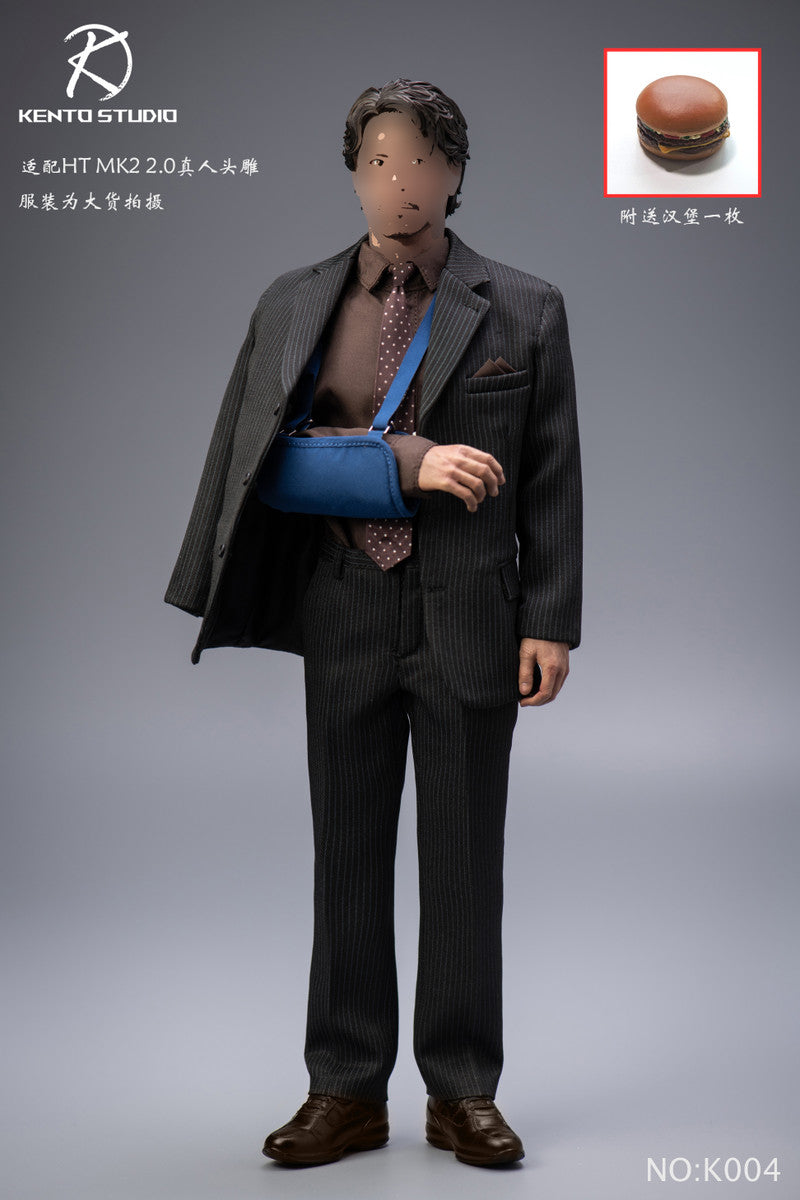Pedido Set de traje de caballero con cuerpo marca Kento Studio K004 escala 1/6