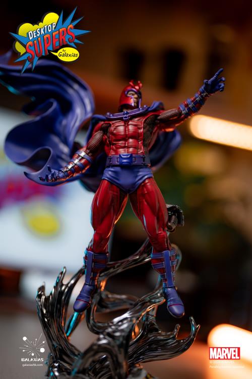 Pedido Estatua Magneto - Marvel Desktop Super marca Galaxias escala de arte 1/8