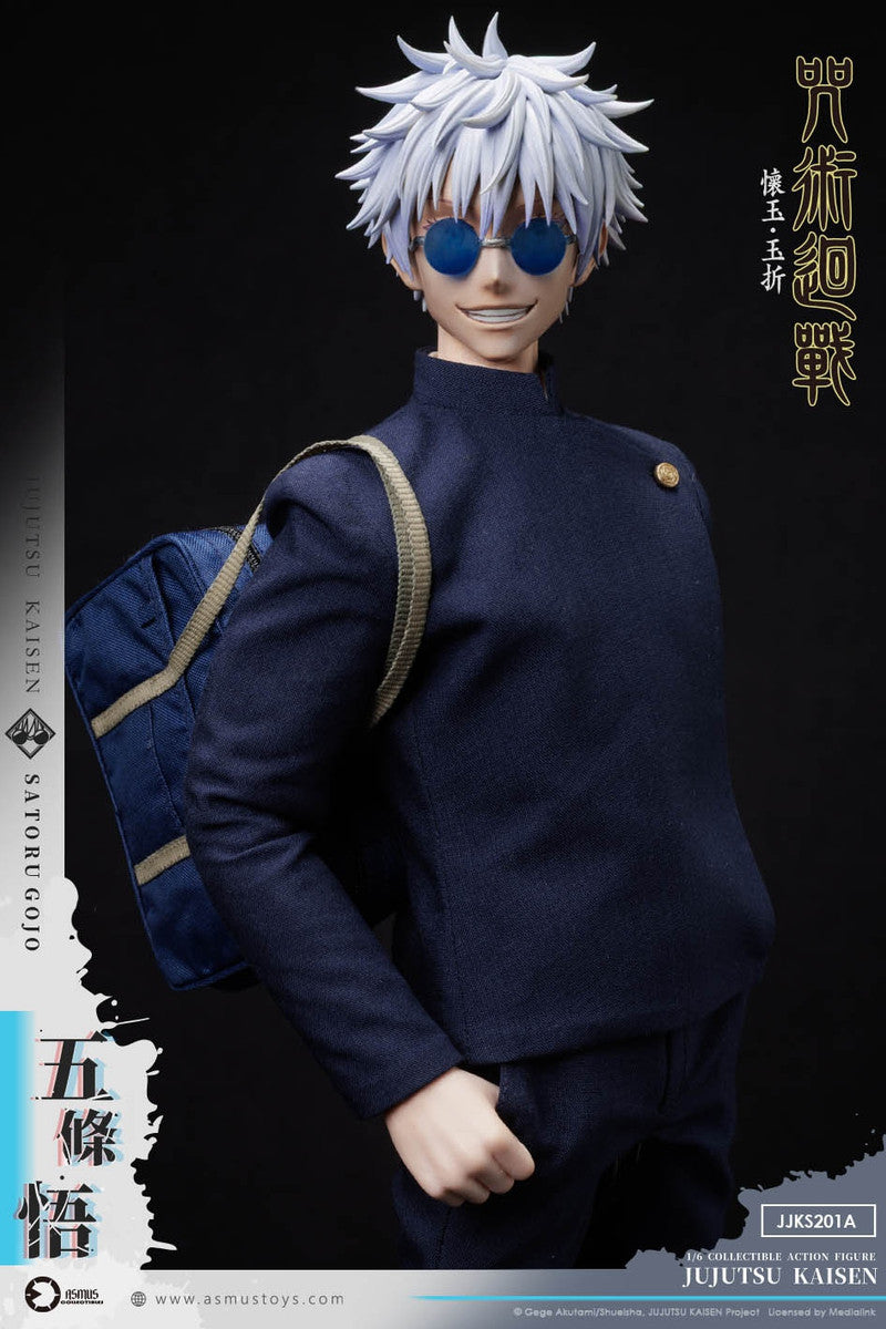 Preventa Figura SATORU GOJO - Jujutsu Kaisen marca Asmus Toys JJKS201A escala 1/6