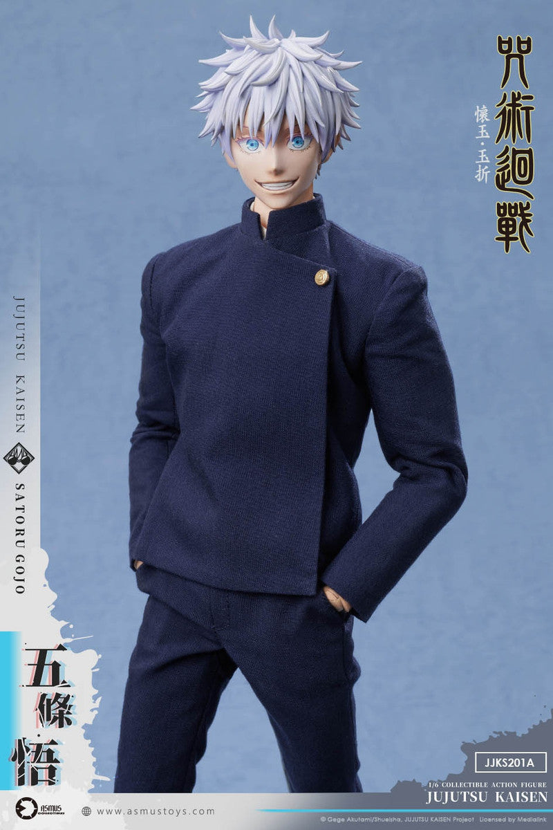 Preventa Figura SATORU GOJO - Jujutsu Kaisen marca Asmus Toys JJKS201A escala 1/6