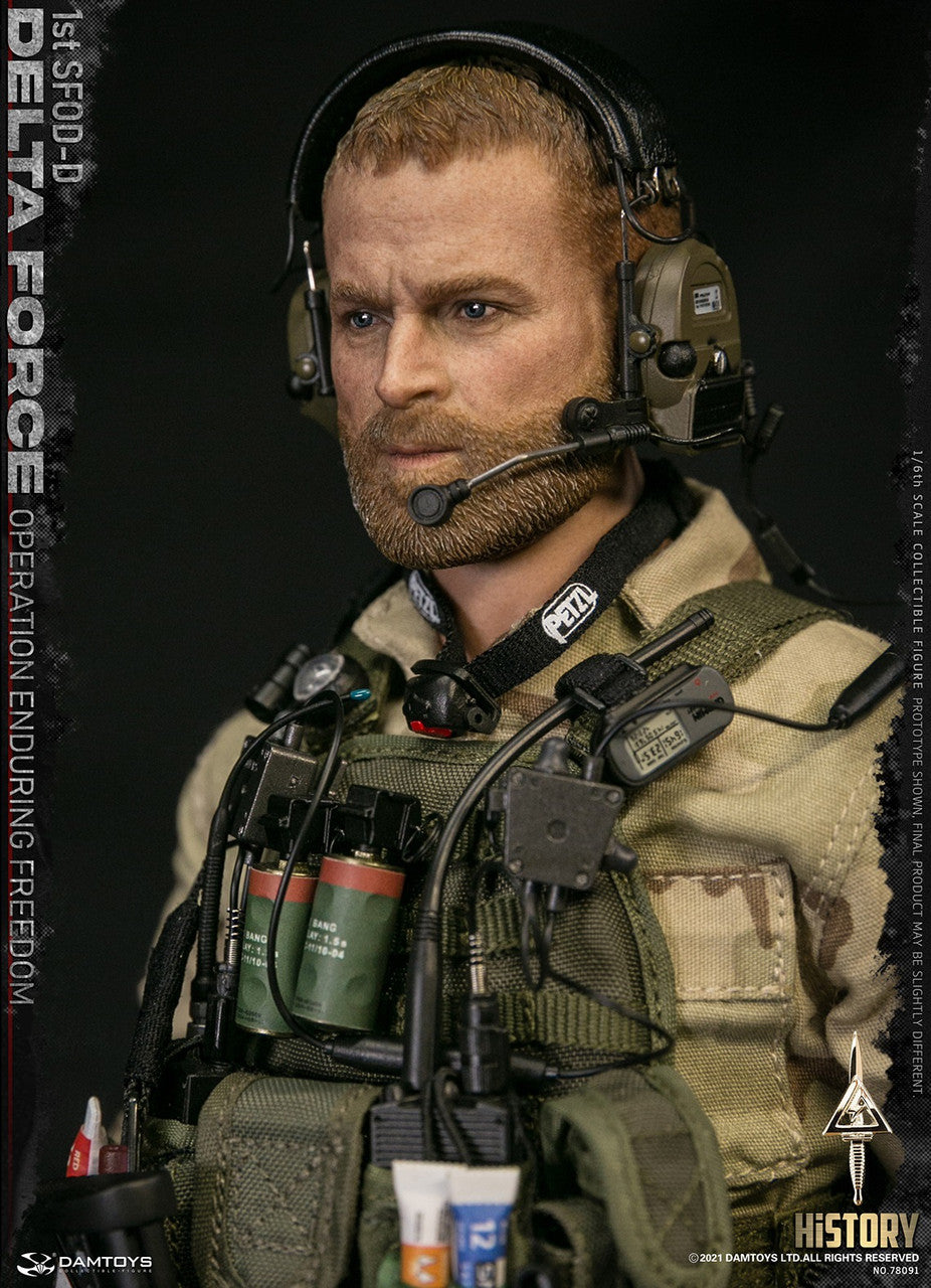 Pedido Figura 1st SFOD-D DELTA FORCE - Operation Enduring Freedom marca Damtoys 78091 escala 1/6