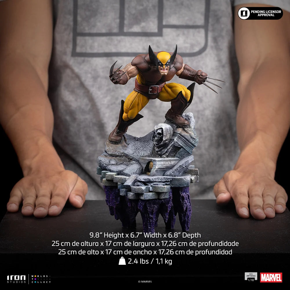 Preventa Estatua Wolverine - The Infinity Gauntlet - Battle Diorama Series marca Iron Studios escala de arte 1/10