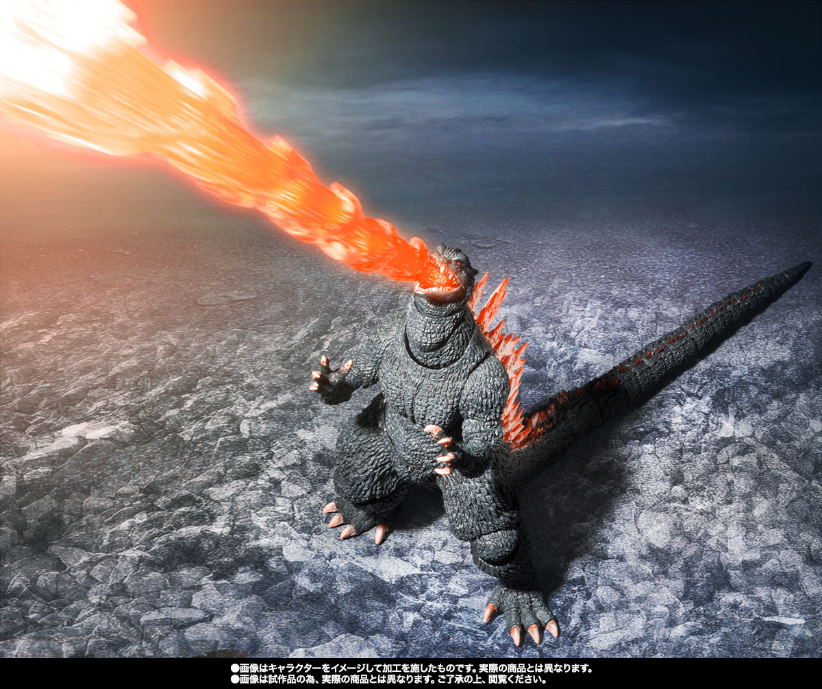 Preventa Figura Godzilla (Heat Ray Ver. Vs. New Gotengo) - Godzilla: Final Wars (2004) - S.H.MonsterArts marca Bandai Namco (19 cm)