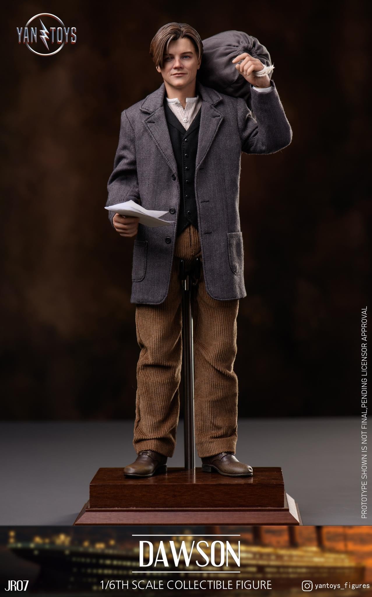 Preventa Figura Dawson marca Yantoys JR07 escala 1/6