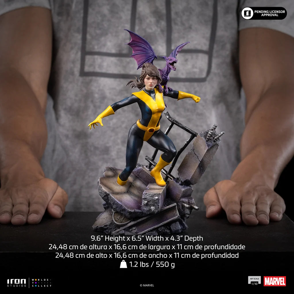 Preventa Estatua Kitty Pryde & Lockheed - X-Men Comics - Battle Diorama Series marca Iron Studios escala de arte 1/10