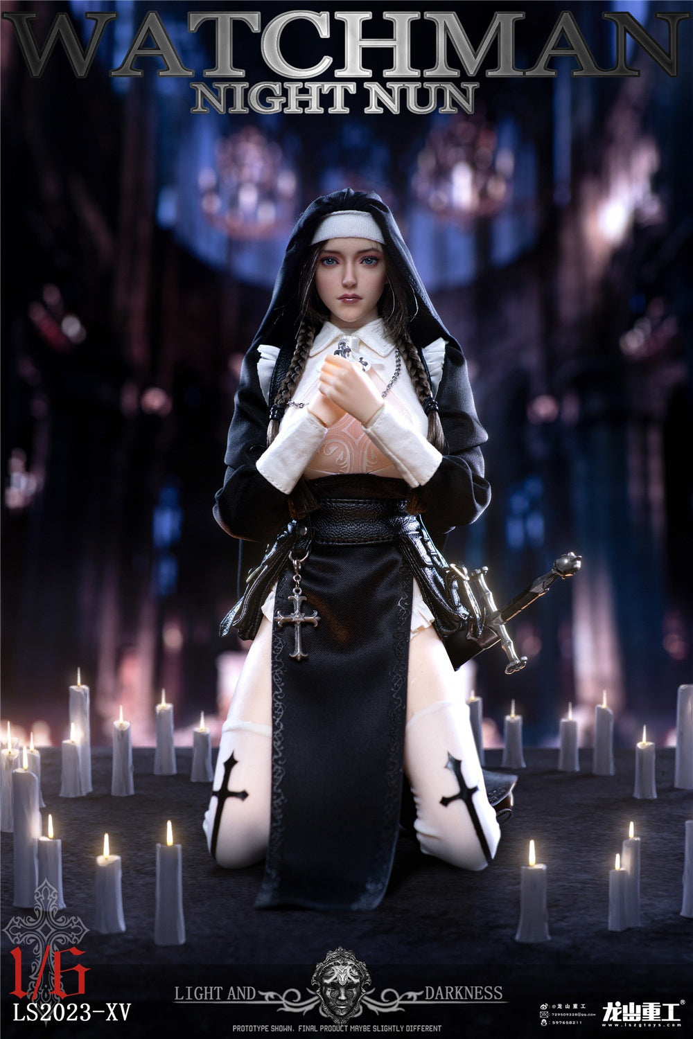 Pedido Figura Redemption of the Night Elena (2 versiones) marca Longshan LS2023-XV escala 1/6