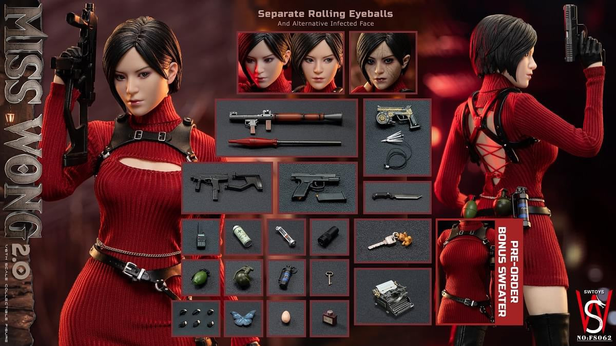 Pedido Figura Miss Wong 2.0 marca SWToys FS062 escala 1/6