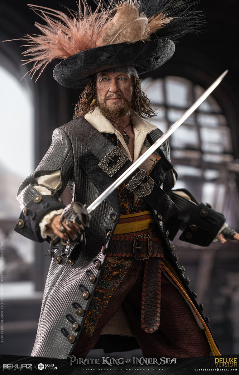 Preventa Figura Pirate King of the Inner Sea (Deluxe version) marca Ekuaz Studio EKS012D escala 1/6