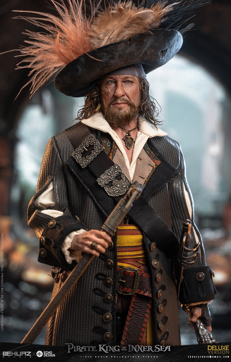 Preventa Figura Pirate King of the Inner Sea (Deluxe version) marca Ekuaz Studio EKS012D escala 1/6