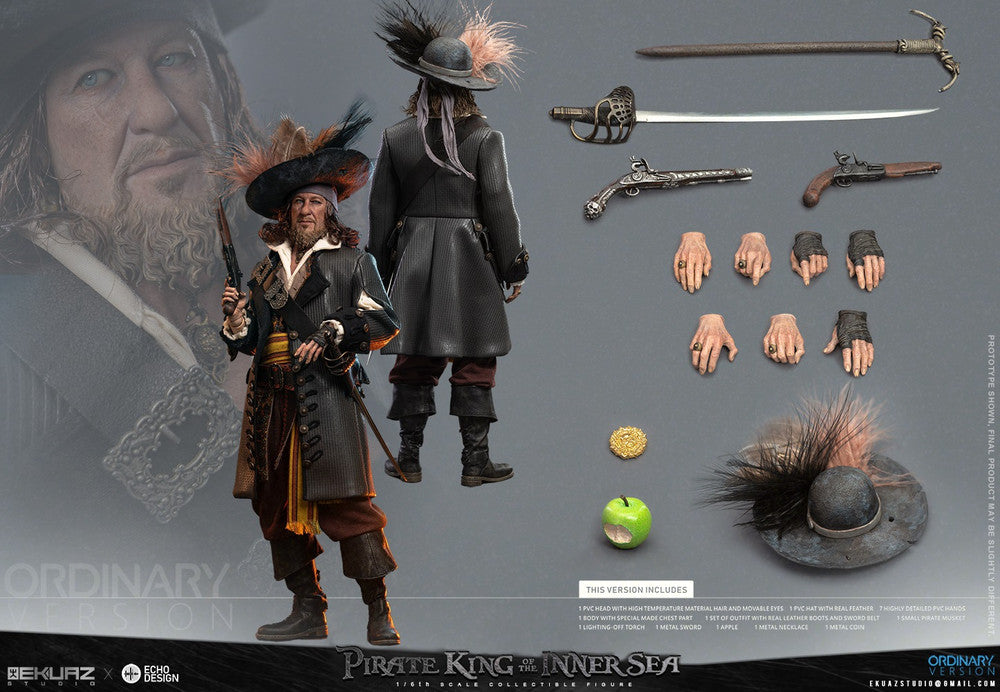 Preventa Figura Pirate King of the Inner Sea marca Ekuaz Studio EKS012R escala 1/6