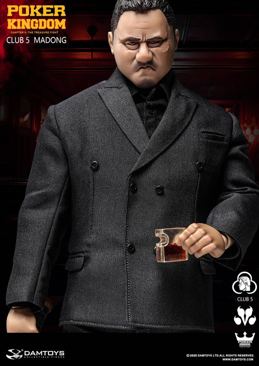 Preventa Figura CLUB 5 Madong - Poker Kingdom marca Damtoys GK030-A escala 1/6