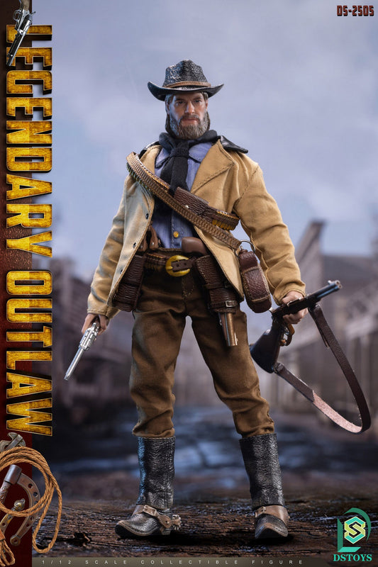 Preventa Figura Legendary Outlaw Cowboy (Standard version) marca DSToys DS-2505 escala 1/12