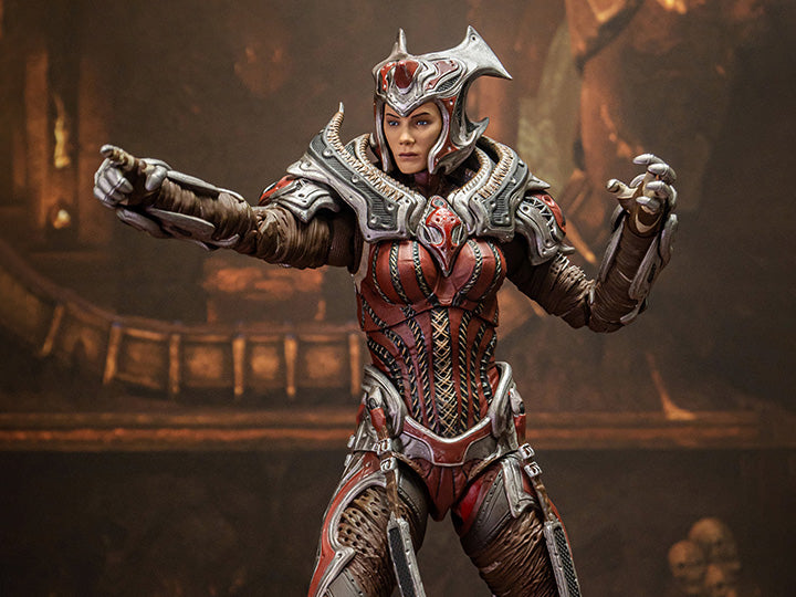 Preventa Figura Queen Myrrah - Gears of War marca Storm Collectibles escala pequeña 1/12