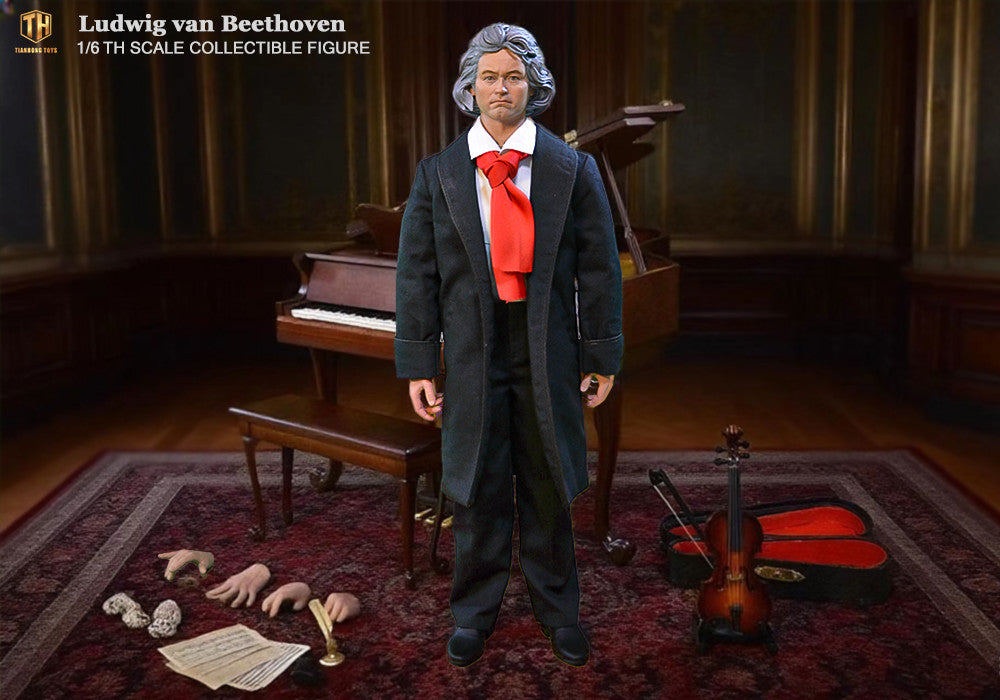 Preventa Figura Ludwig Van Beethoven marca THTOYS THA004 escala 1/6