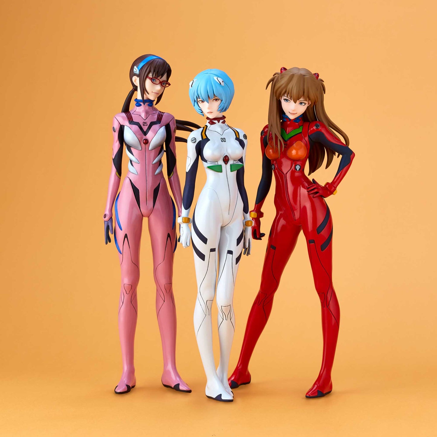Pedido Estatua Rei Ayanami (Mari Illustrious) - EVAGIRLS - Neon Genesis Evangelion Hayashi Hiroki - Amazing Yamaguchi Revoltech marca Kaiyodo escala 1/7