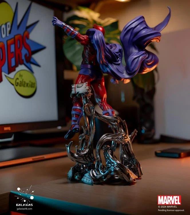 Pedido Estatua Magneto - Marvel Desktop Super marca Galaxias escala de arte 1/8