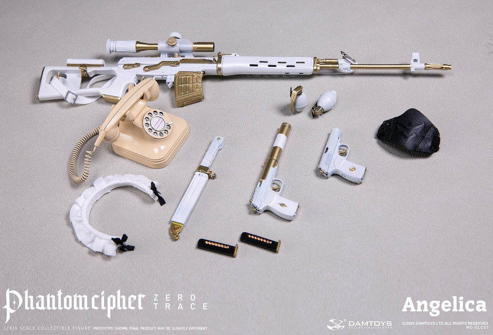 Preventa Figura ANGELICA - Phantom Cipher: Zero Trace marca Damtoys GLC01 escala 1/6