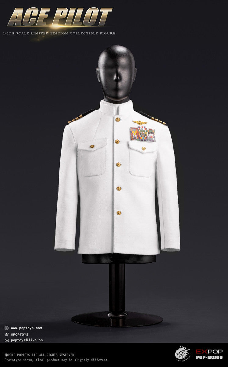 Preventa Figura Ace Pilot (Uniform Edition) marca Poptoys EX060 escala 1/6