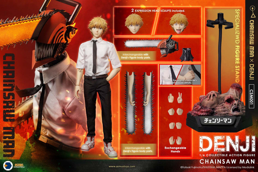 Preventa Figura DENJI - Chainsaw Man marca Asmus Toys CSM001 escala 1/6